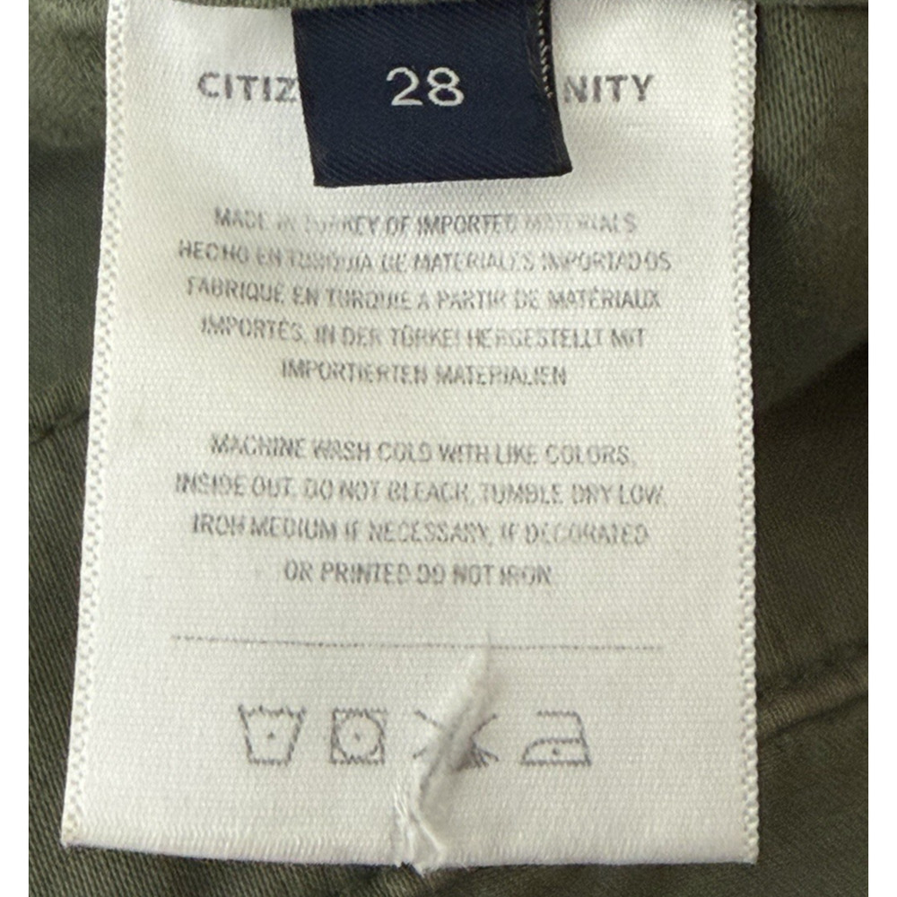 Citizens Of Humanity Pants Womens 28 Marcelle Low Slung Cargo Barrel Leg Utility - Picture 13 of 15